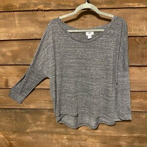 Old Navy Heather Gray Women's Blouse
